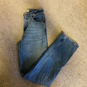 Abercrombie & Fitch Straight Blue Jeans